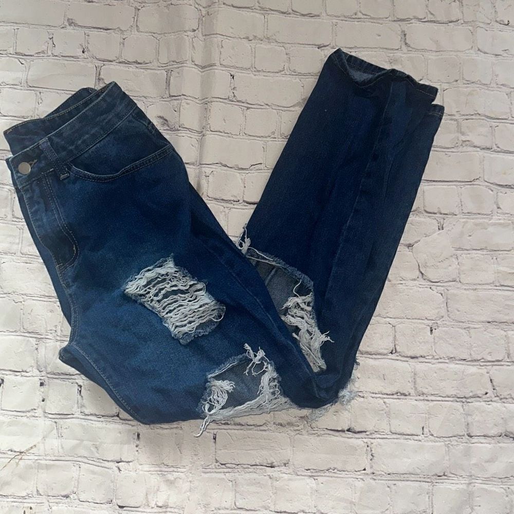 SHEIN Wide Leg Jeans